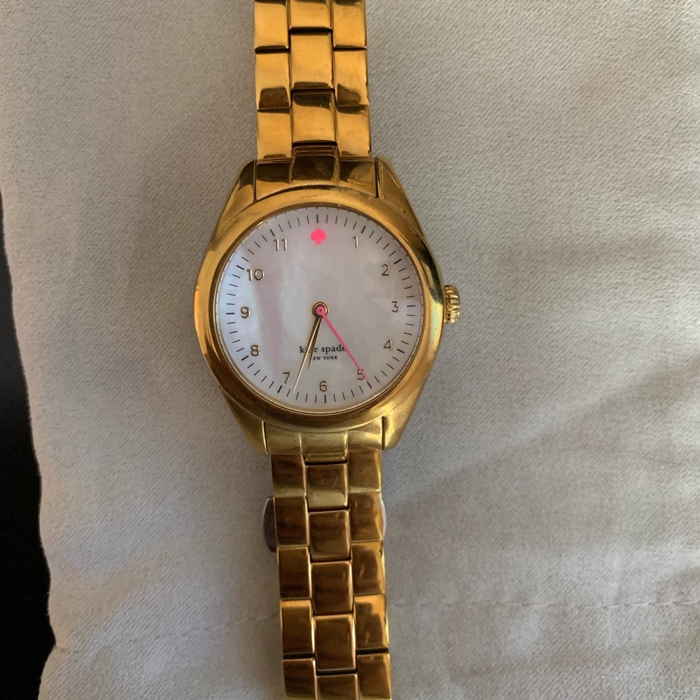 Gold Kate spade watch